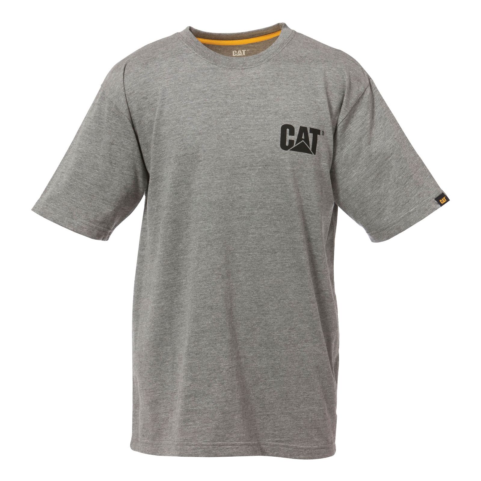 Men's Caterpillar Trademark T-Shirts Dark Grey Ireland IDJX54216